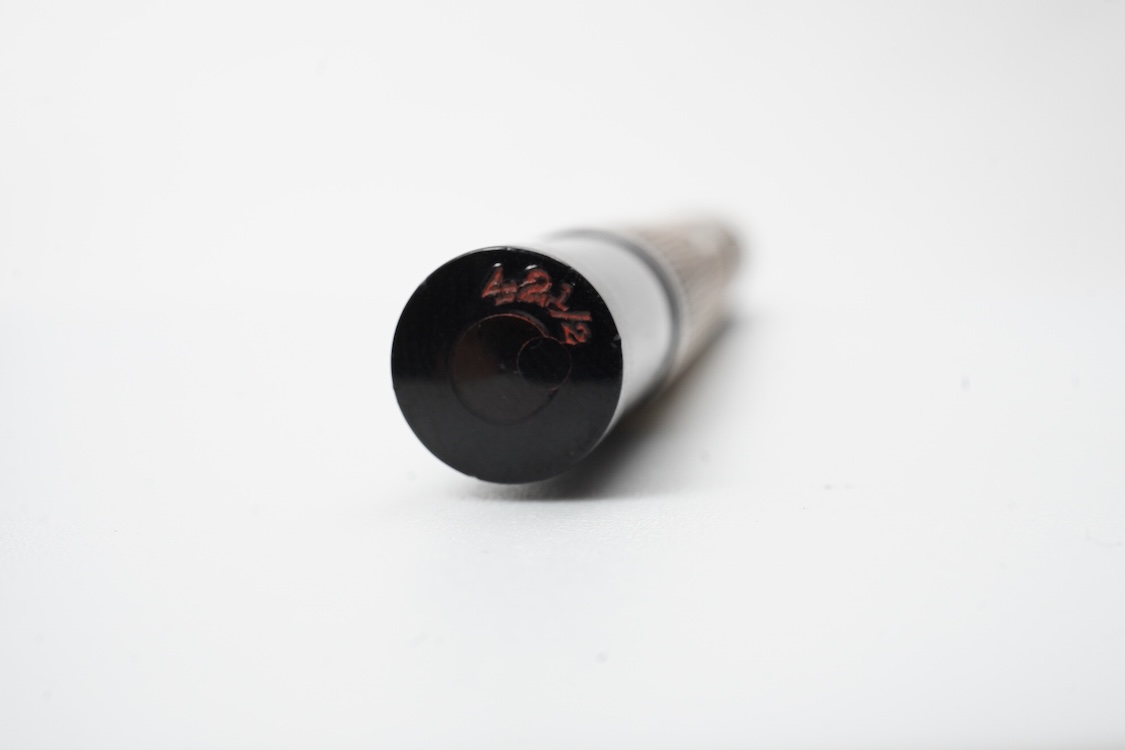 A Waterman FDW No.42.5 safety pen in silver in fine barley pattern with 14ct. gold manifold nib